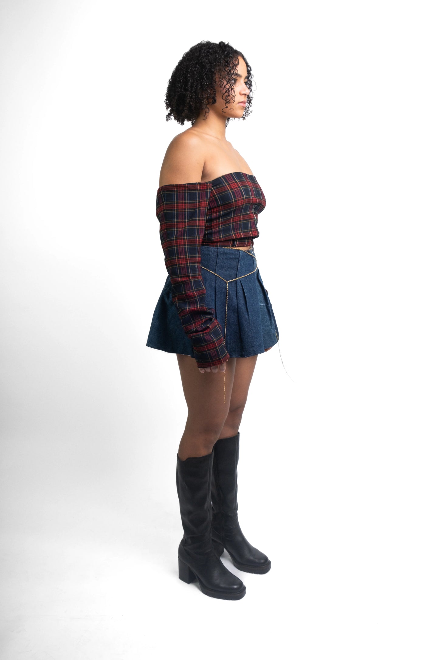 OUTFIT #01 // ENSEMBLE JUPE & CROP TOP