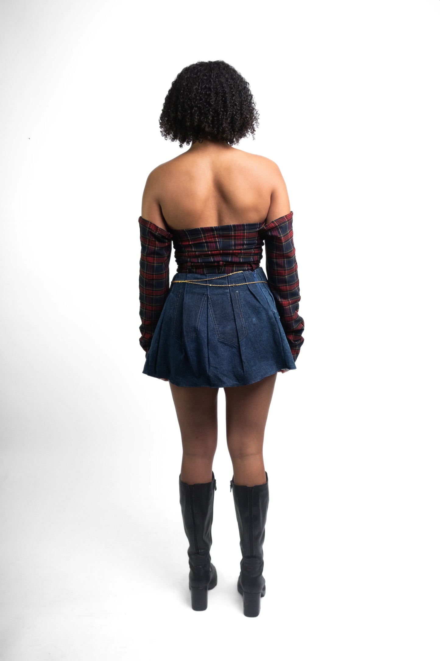 OUTFIT #01 // ENSEMBLE JUPE & CROP TOP