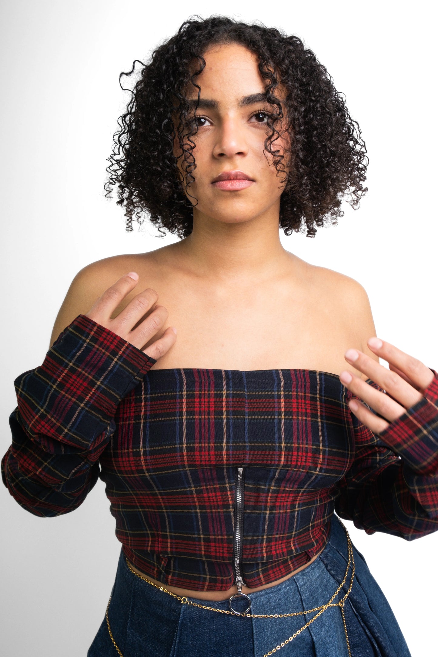 OUTFIT #01 // ENSEMBLE JUPE & CROP TOP