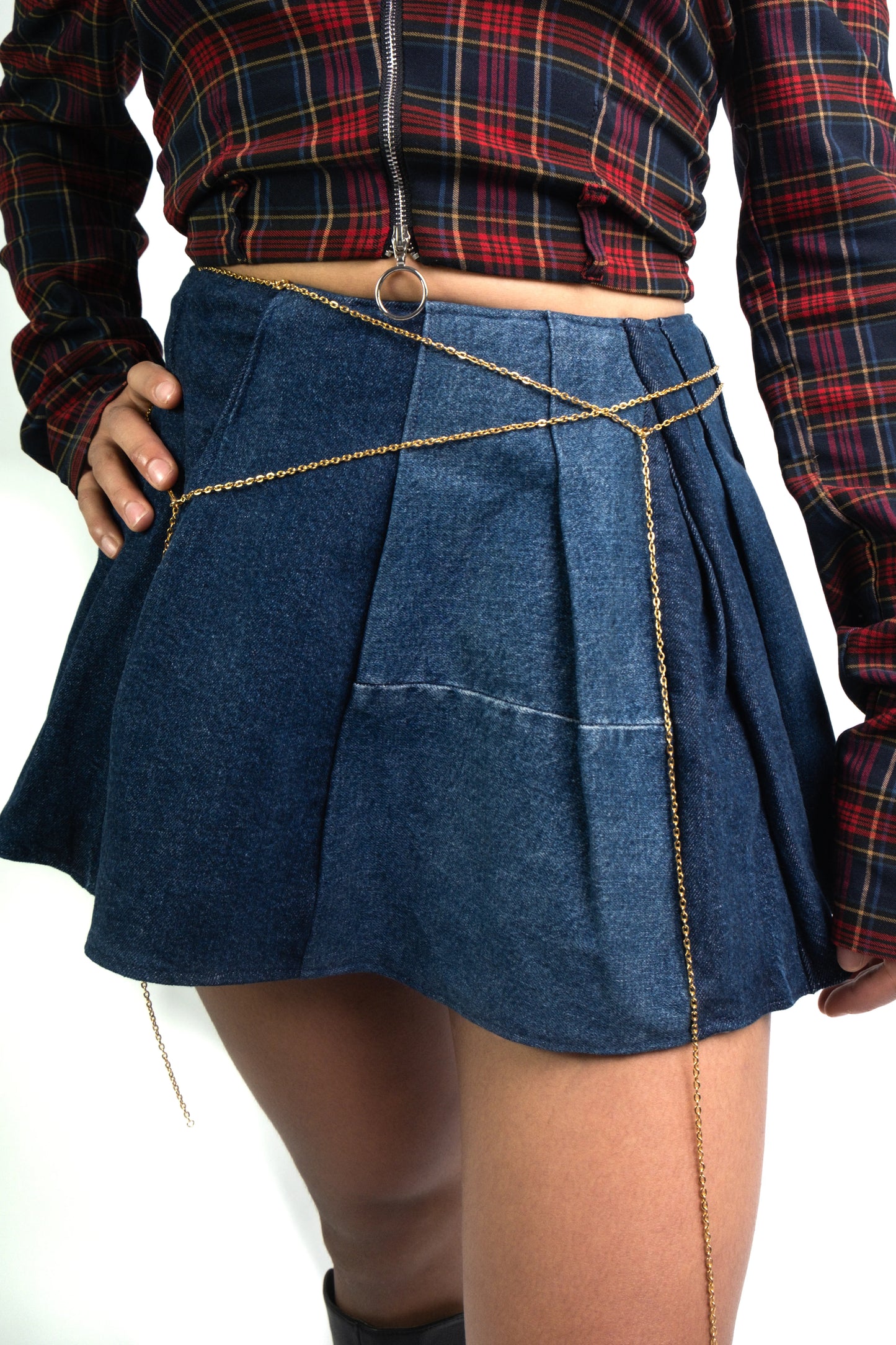 OUTFIT #01 // ENSEMBLE JUPE & CROP TOP